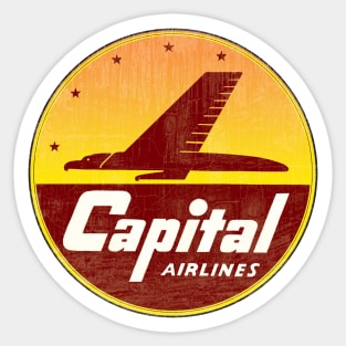 Capital Airlines Sticker